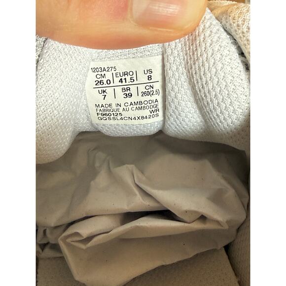 Asics GT-2160 Miami Dolphins White Metallic Silver Aqua Blue Orange 1203A275 108 - Picture 8 of 9